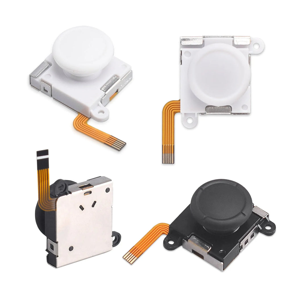 Single PS5-compatible Hall effect magnetic analogue joystick replacement component on a white background.