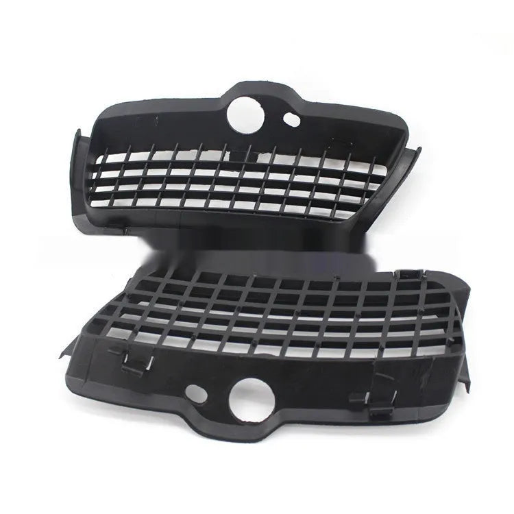 Black ABS plastic fog lamp cover pair for Volkswagen Golf 3 front bumper installation