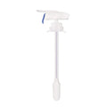 Electric pumping water device with press handle for milk and juice dispensing