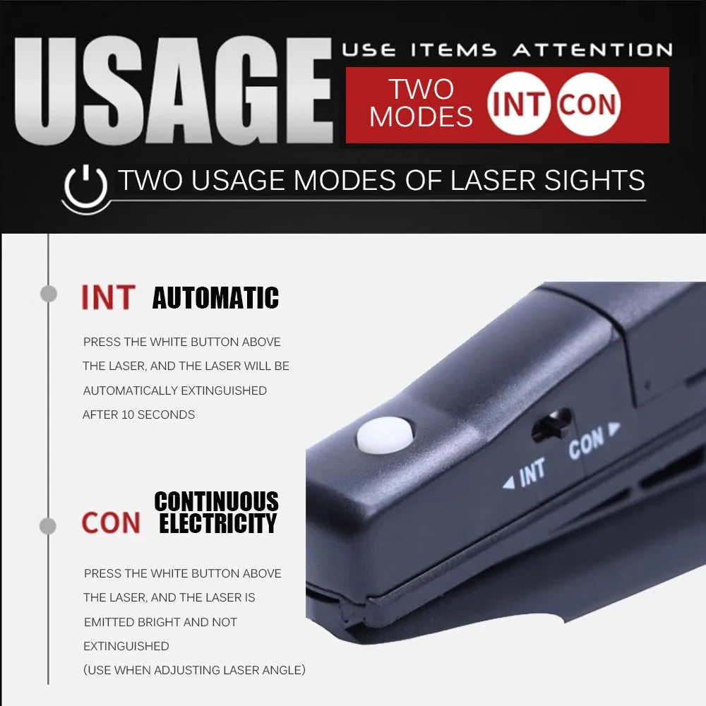 Black golf push rod laser aiming instrument sight for putting alignment practice