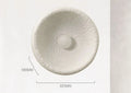 Japanese minimalist wall lamp with resin shade in 20cm, 26cm, or 32cm diameter