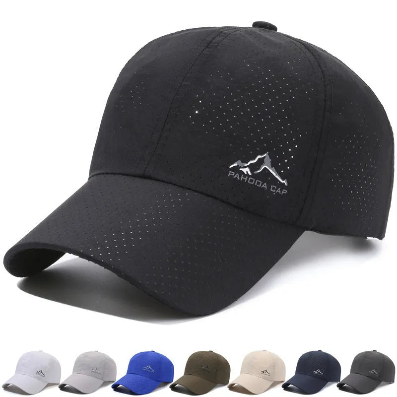 Korean-style adjustable baseball cap in polyester fabric with dome crown design