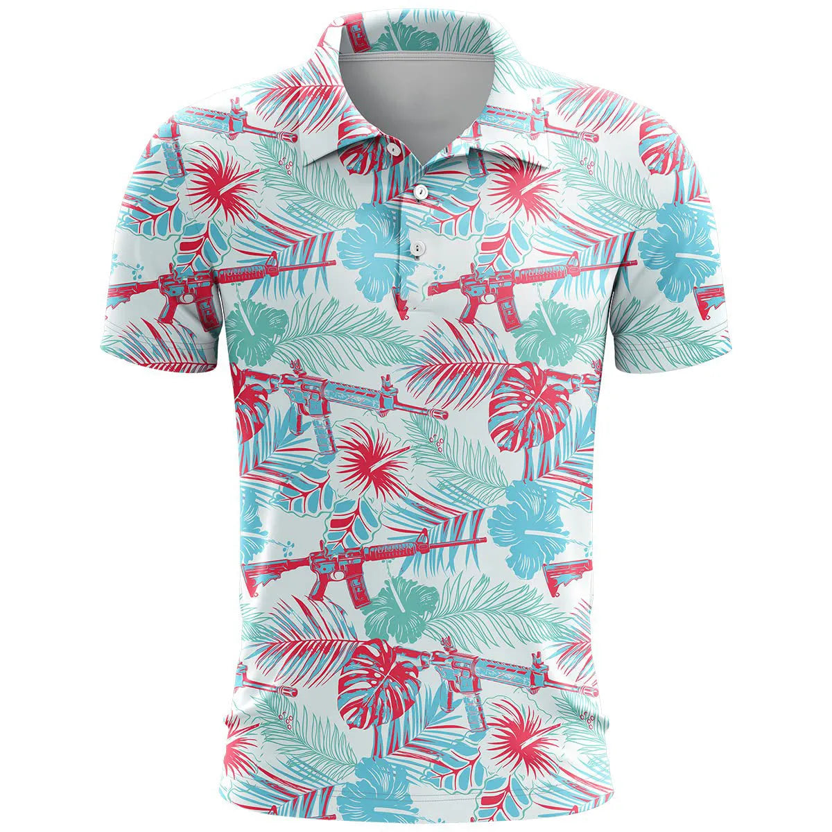 3D printed sports short sleeve t-shirt in loose fit with colour-matching pattern on polyester bird eye cloth fabric