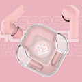 Air37 wireless Bluetooth in-ear headphones in five colour options on charging case