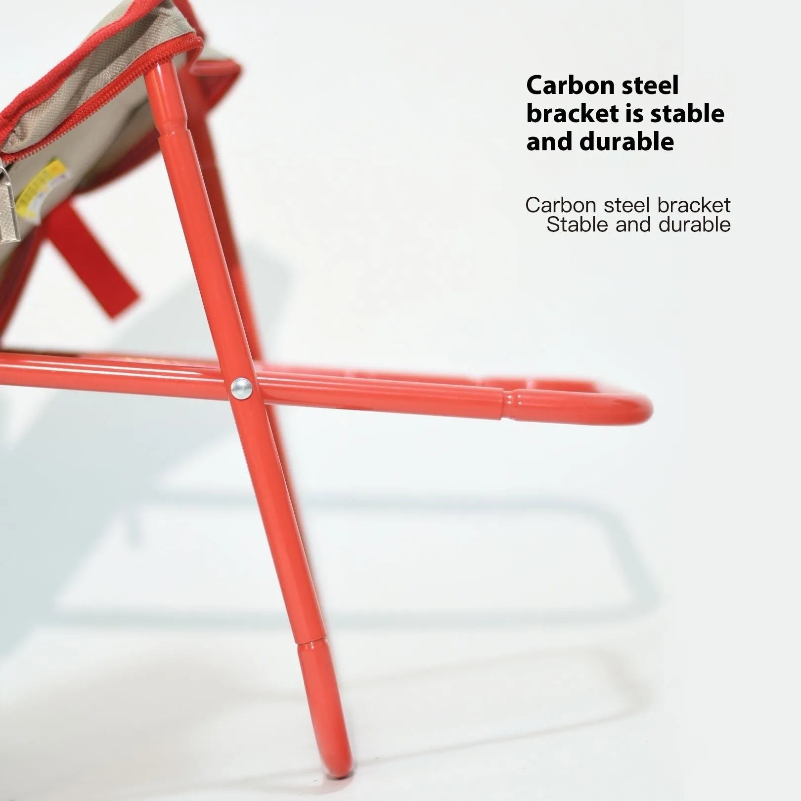 Oxford cloth folding camp stool in pencil box style with multiple colour options