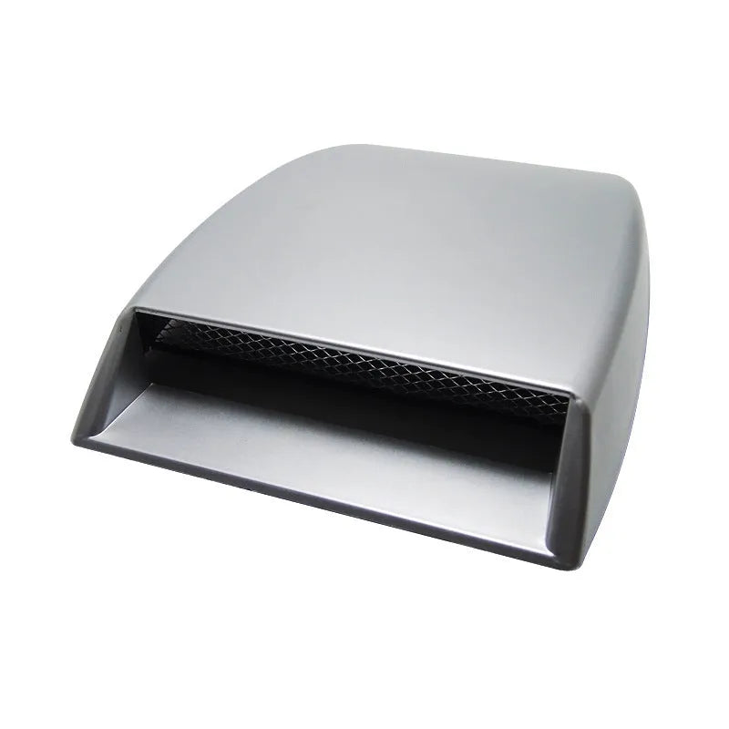 ABS plastic decorative simulation air vent for car interior in black, silver, or white