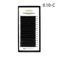 Mink hair false eyelashes showing 16 dense rows with length options from 8mm to 18mm