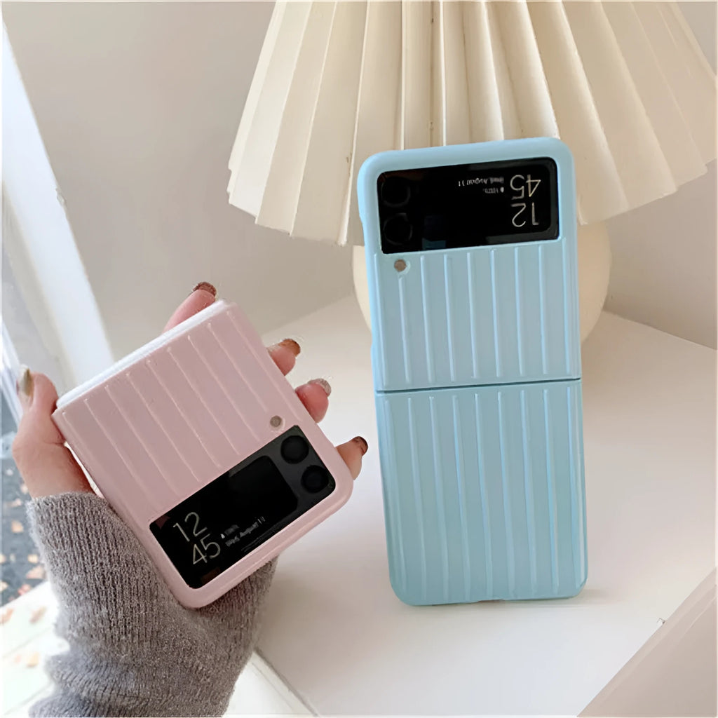 Samsung Z Flip3 ultra-thin flip phone case in seven PC colour options