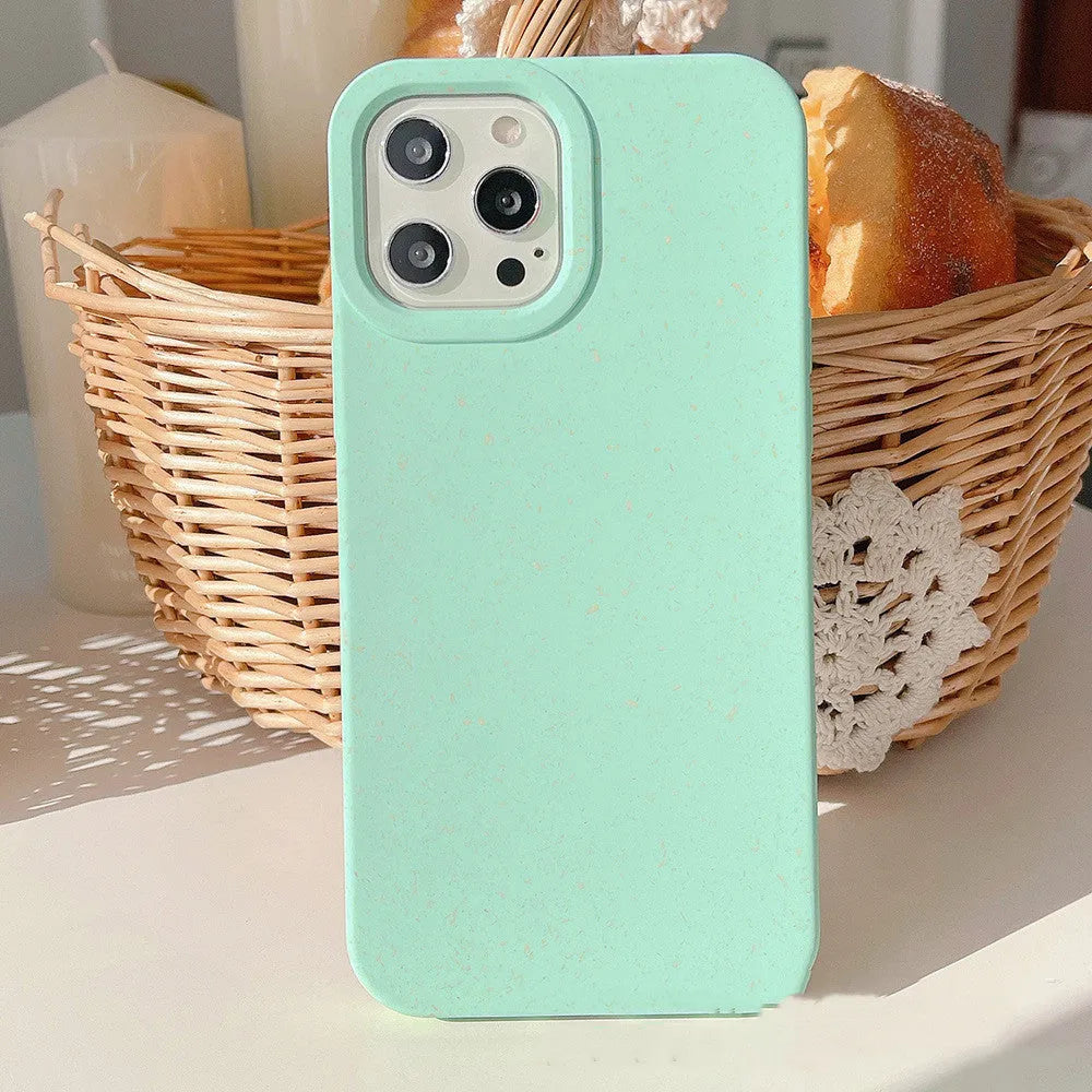 Wheat straw composite phone case for iPhone 14 Pro Max in multiple colour options
