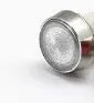 10mm stainless steel edge plastic indicator light with wire and flat metal bezel in multiple colours