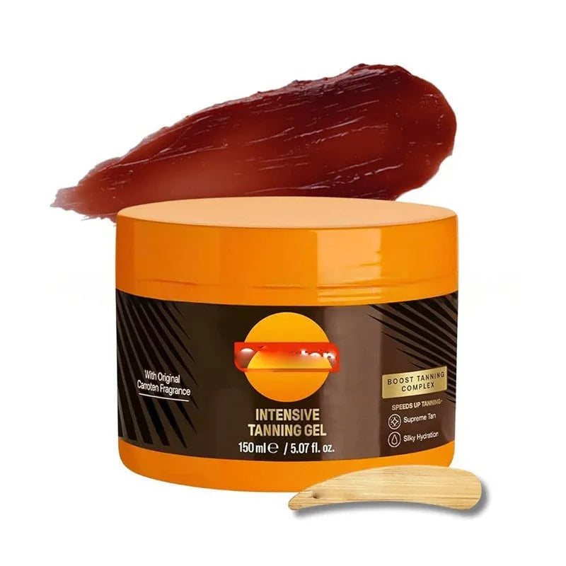 Sun tanning gel black cream lotion 150g in Brown colour pot