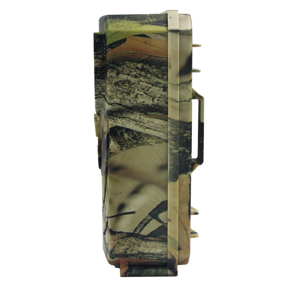 Yellow brown 16MP hunting game camera with infrared night vision for outdoor wildlife monitoring