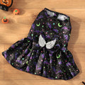 Angel wings Halloween costume for dogs in bright pumpkin or bat designs