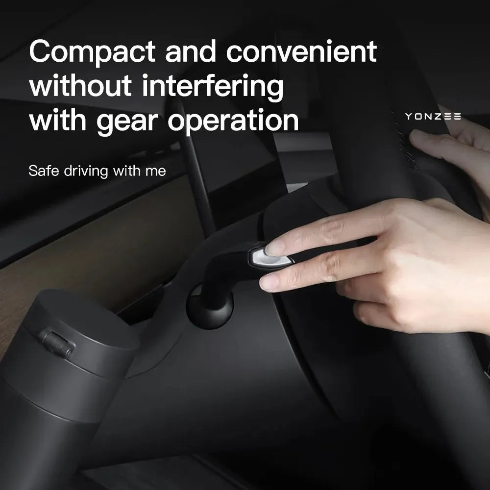 Dashboard water cup holder for Tesla Model 3 and Model Y left-hand drive vehicles