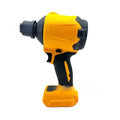 Lithium battery brush air exhauster for snow removal and dust cleaning with cordless operation