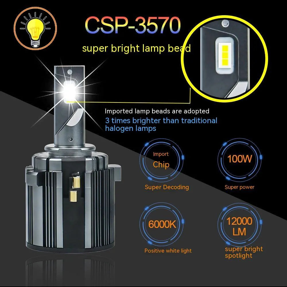 Golf 7 Xia Lang Shanku LED low beam headlight bulb with aviation aluminium alloy housing