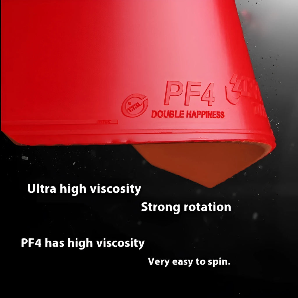 Fast Attack Sticky Classic-50 table tennis racket with anti-rubber in red or black colour options
