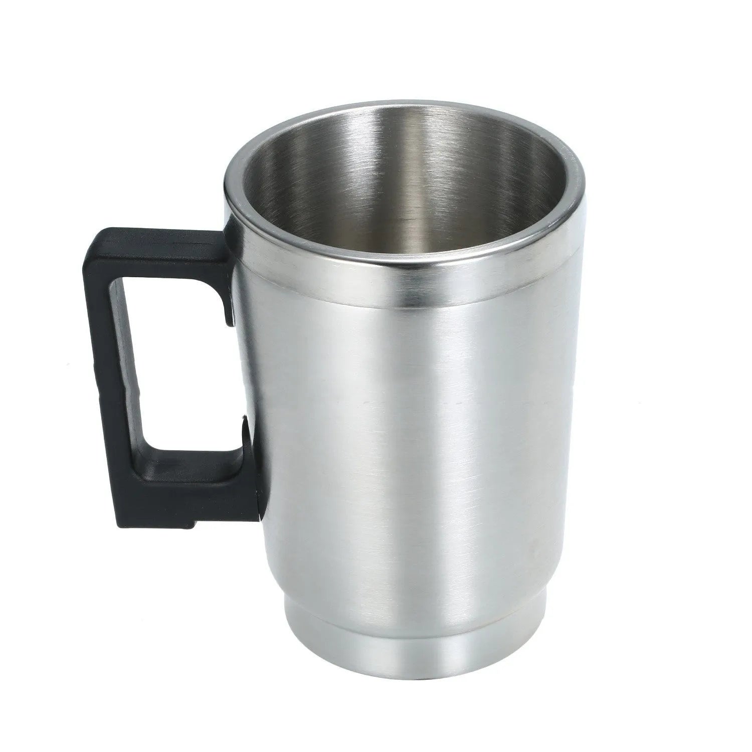 Automobile headlamp repair kit showing stainless steel cups with elbow and funnel covers alongside GB/US and European power adapters