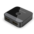 HDMI to VGA computer adapter with audio support in alloy casing for TV connections