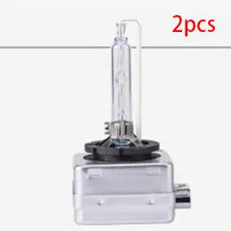 Xenon automotive headlight bulb with aluminium alloy shell for D1S and D1R systems, showing colour temperature options.