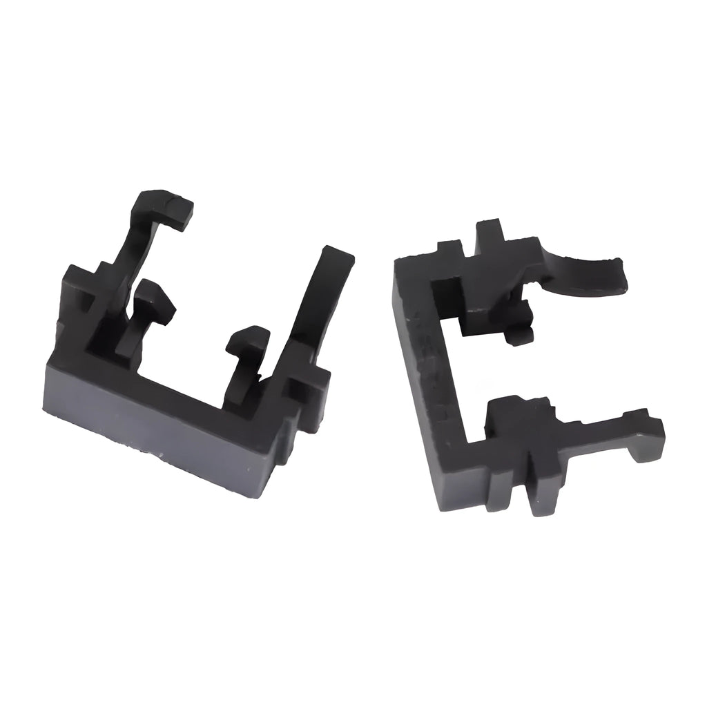 Black plastic Ford LED headlight bulb holder adapter with 30.7x10x26mm dimensions