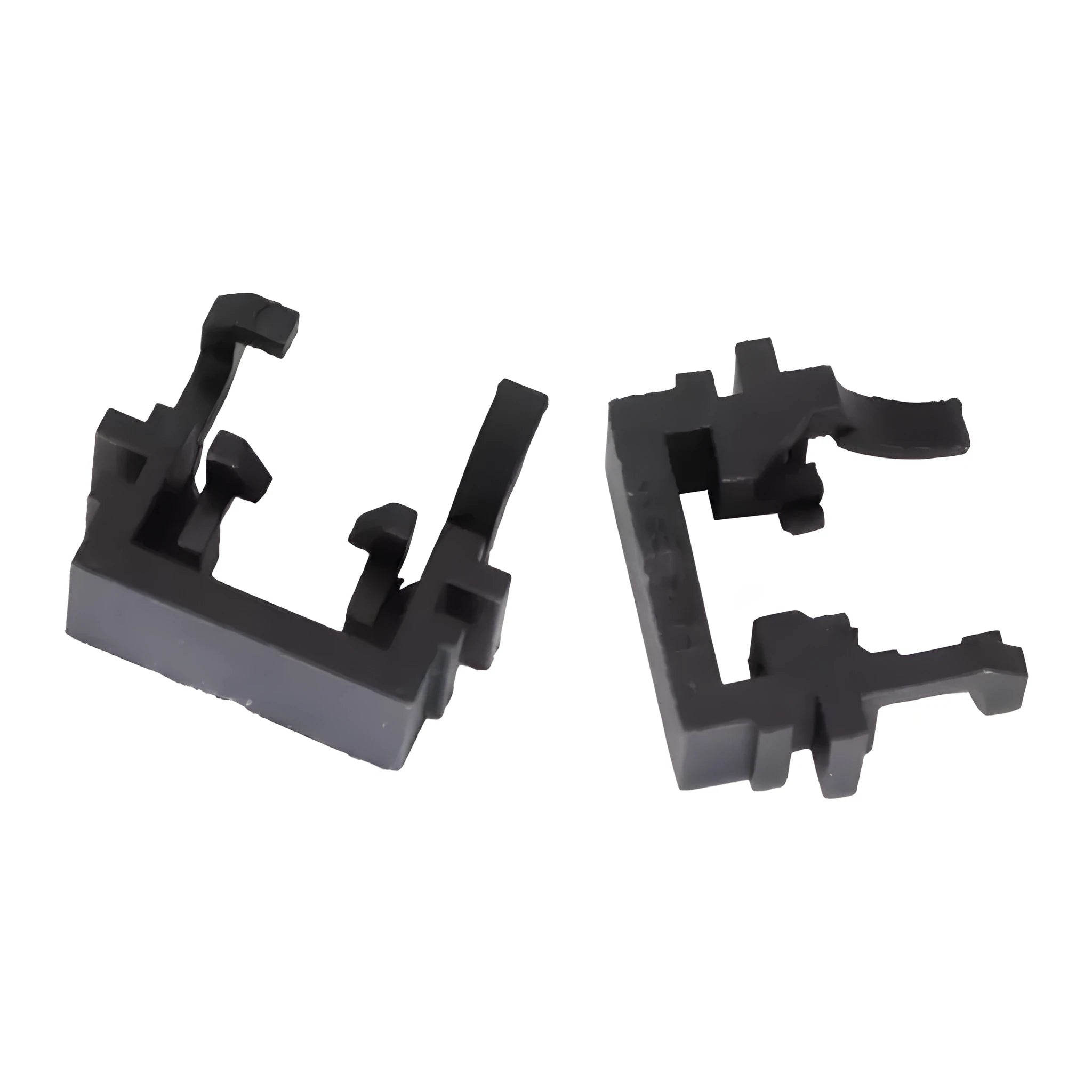 Black plastic Ford LED headlight bulb holder adapter with 30.7x10x26mm dimensions
