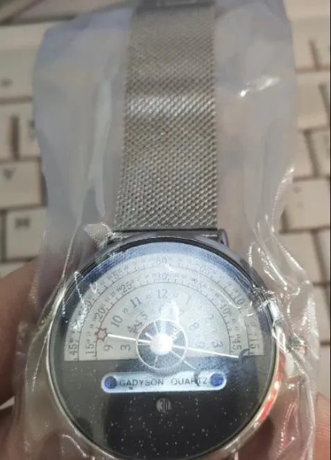 M-1288 men's quartz sports watch with 40mm dial, alloy case, and stainless steel or leather strap
