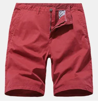 Men's loose denim shorts in straight leg style available in multiple colours and sizes