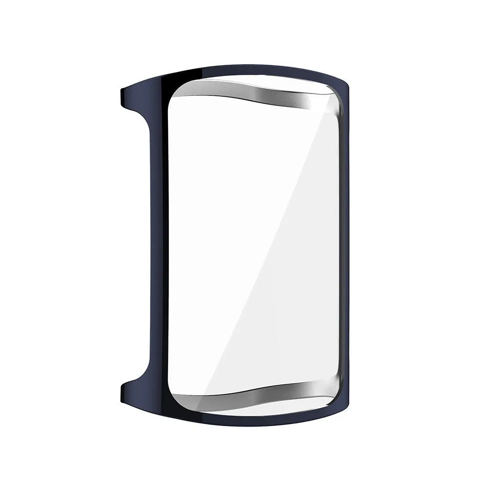 TPU protective mobile phone case in transparent finish with all-inclusive screen and corner coverage