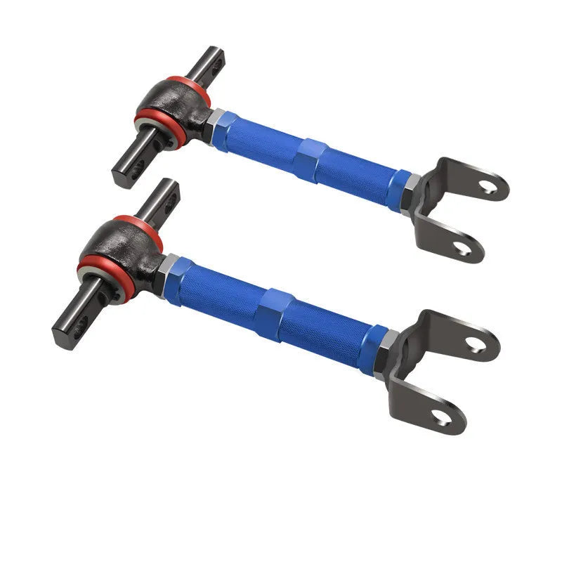Blue aluminium alloy rear wheel recliner pull rod for Honda Civic EP3