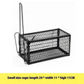 Automatic mouse trap cage for indoor rodent control available in multiple sizes