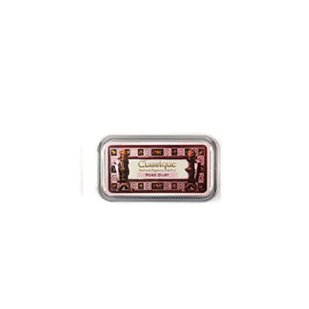 Rectangular oily inkpad for rubber stamps in multiple colour options