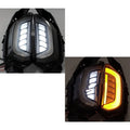 Yamaha NMAX155 LED turn signal light in white yellow, blue yellow, or red yellow colour.