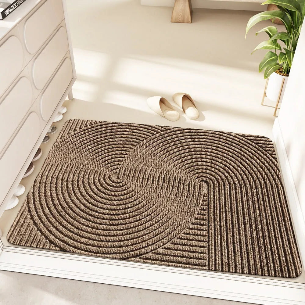 Alien-shaped silk ring entrance carpet with cartoon anime pattern in 60x90cm wall-to-wall format