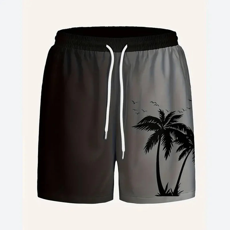 Men's loose fit polyester beach pants in multiple colours for summer leisure and sports activities