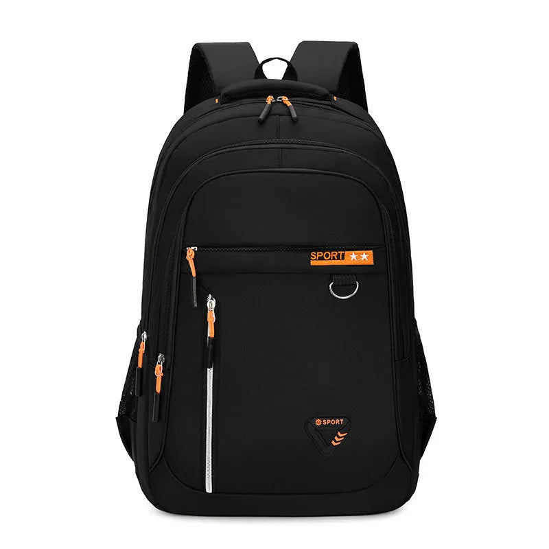 Men's Oxford cloth schoolbag in multiple colours with 20-35 litre capacity and burden reduction system