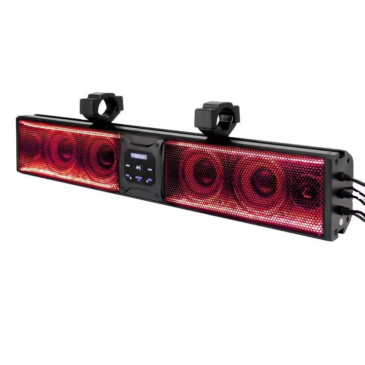Personalized beach car strip Bluetooth audio belt for golf carts and ATVs with plastic housing