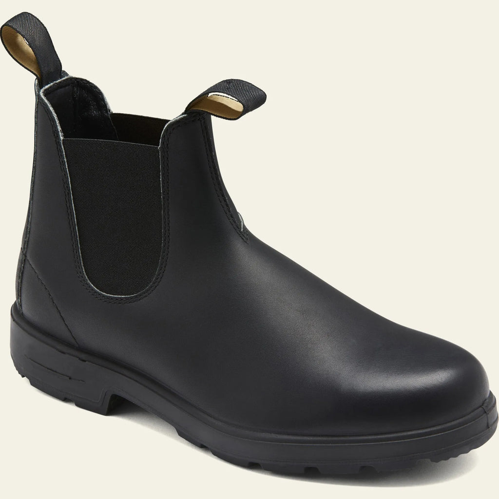 Vintage Chelsea boots artificial PU leather ankle boots with low heel and round toe in black brown grey colours