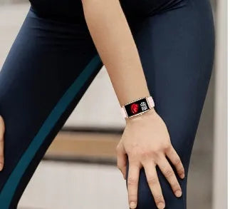 1.47 inch sports smart bracelet Bluetooth watch silicone strap touch button operation multiple colours
