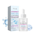 30ml bottle of clear hyaluronic acid anti-wrinkle serum essence on a white background.