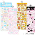 PVC waterproof cartoon stickers for agenda and notebook decoration