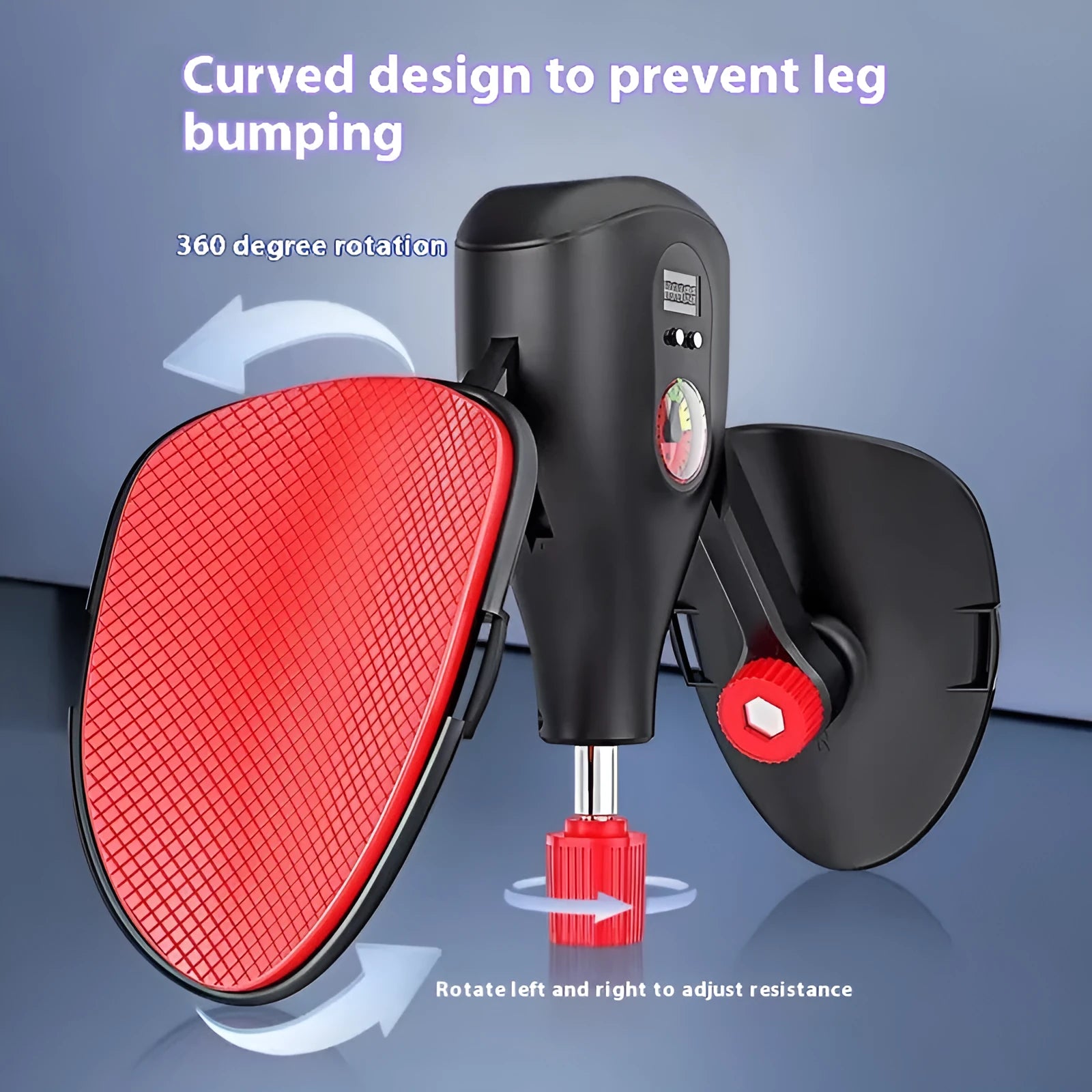 Men's Kegel trainer for PC muscle exercise in black or grey with optional straps and handle