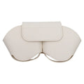 AirPods Max protective case in PU leather with sewn edges, showing colour options