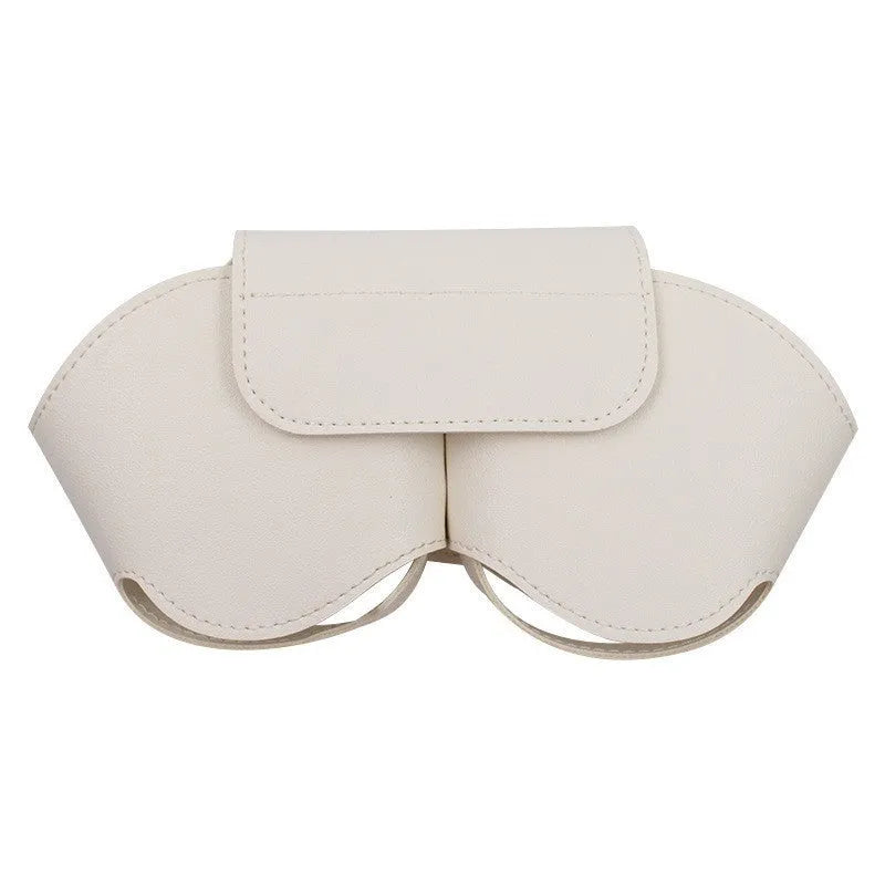 AirPods Max protective case in PU leather with sewn edges, showing colour options
