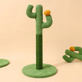 Masson Cactus design cat scratch board and climbing frame with sisal scratching surfaces.