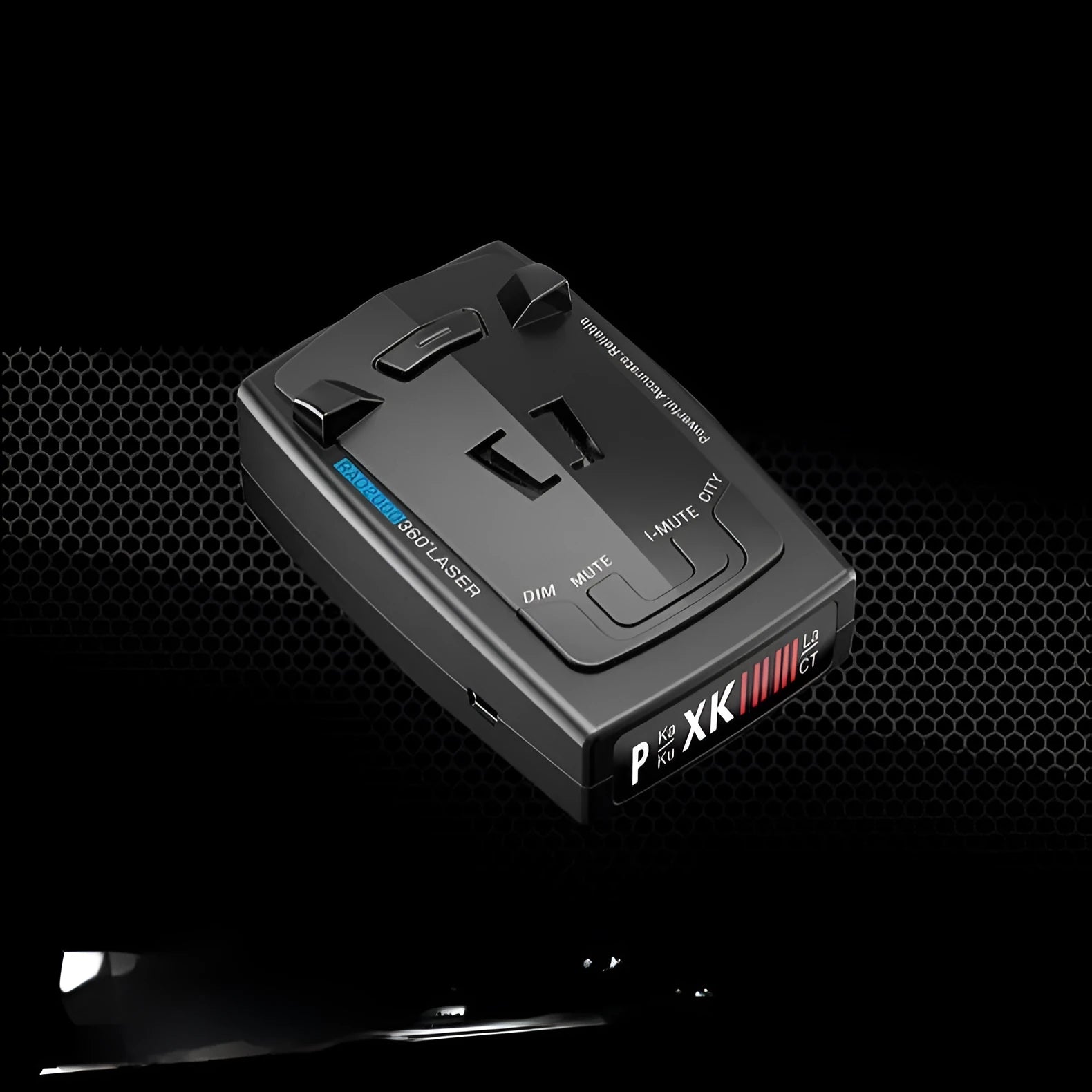 Handheld car mobile laser velometer speed measurement device 103mm x 65mm x 28mm
