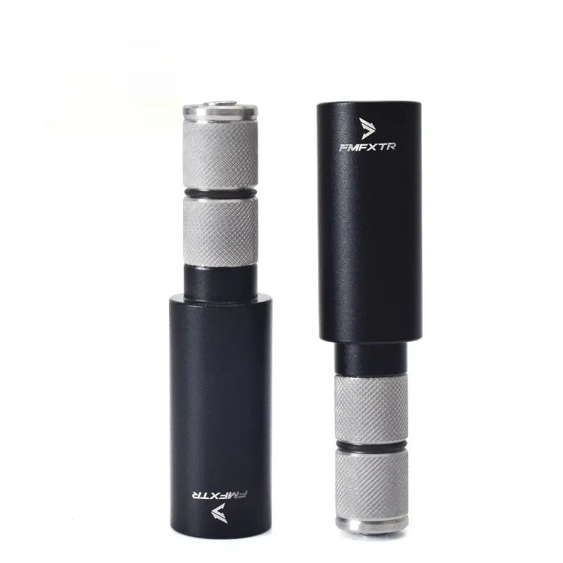 Aluminium alloy mountain bike handlebar extension rod with folding design