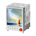Aurora Treasure Box atmosphere projection lamp showing Star Sea Whale light projection pattern