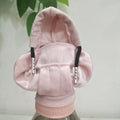 Pure cotton car gear lever sweater decoration in assorted colours on a gear stick.