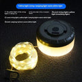 Rechargeable outdoor string lights with 30 LED beads in warm white or multicolour options